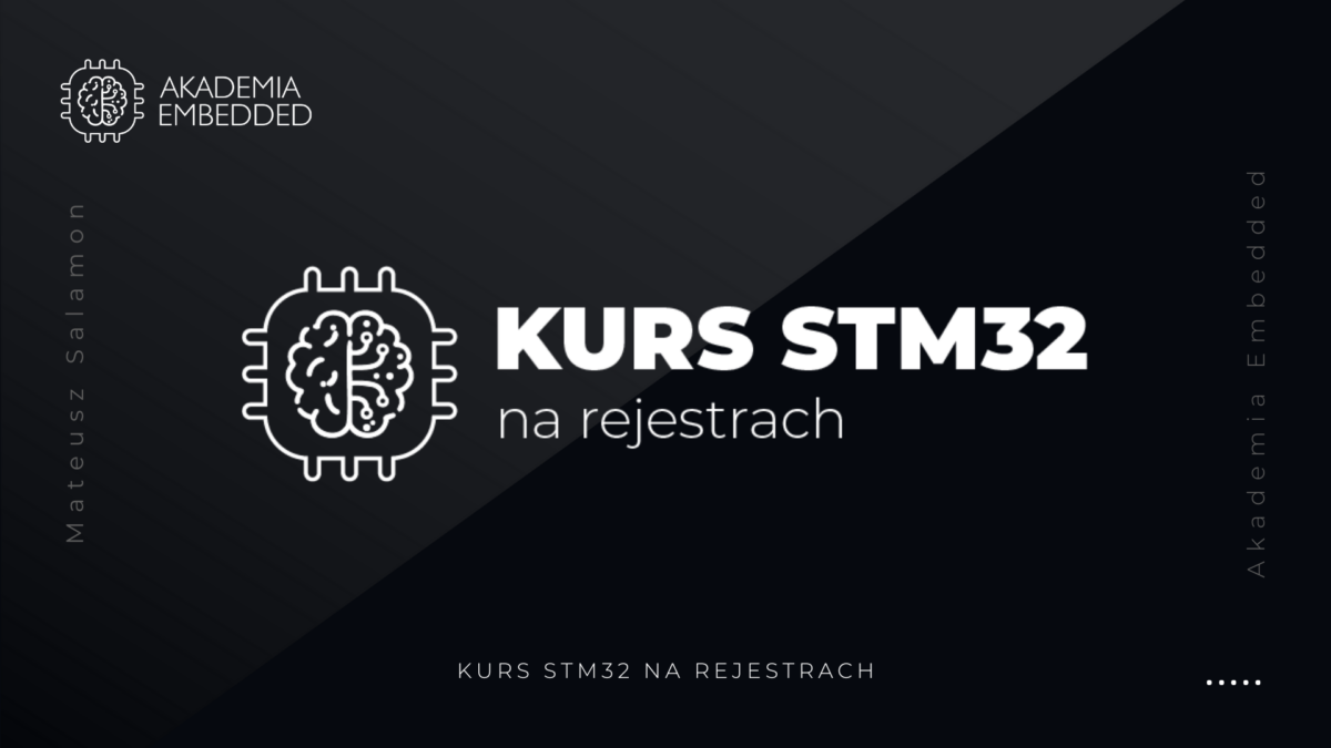 STM32 Na Rejestrach